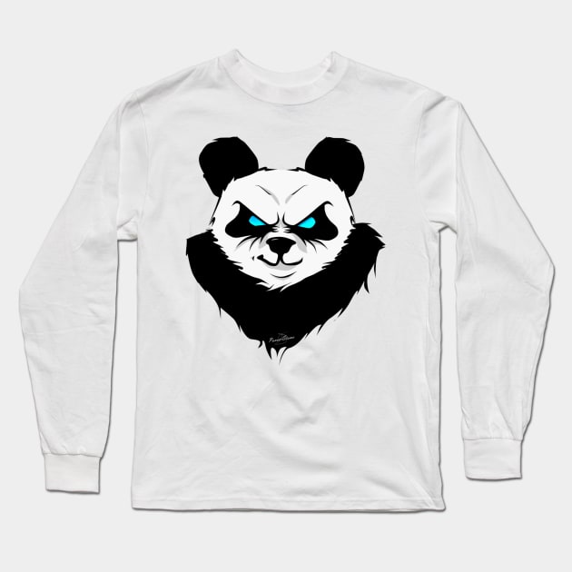 Panda Long Sleeve T-Shirt by PanosStamo